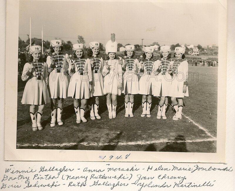 Marching band photo from 1948