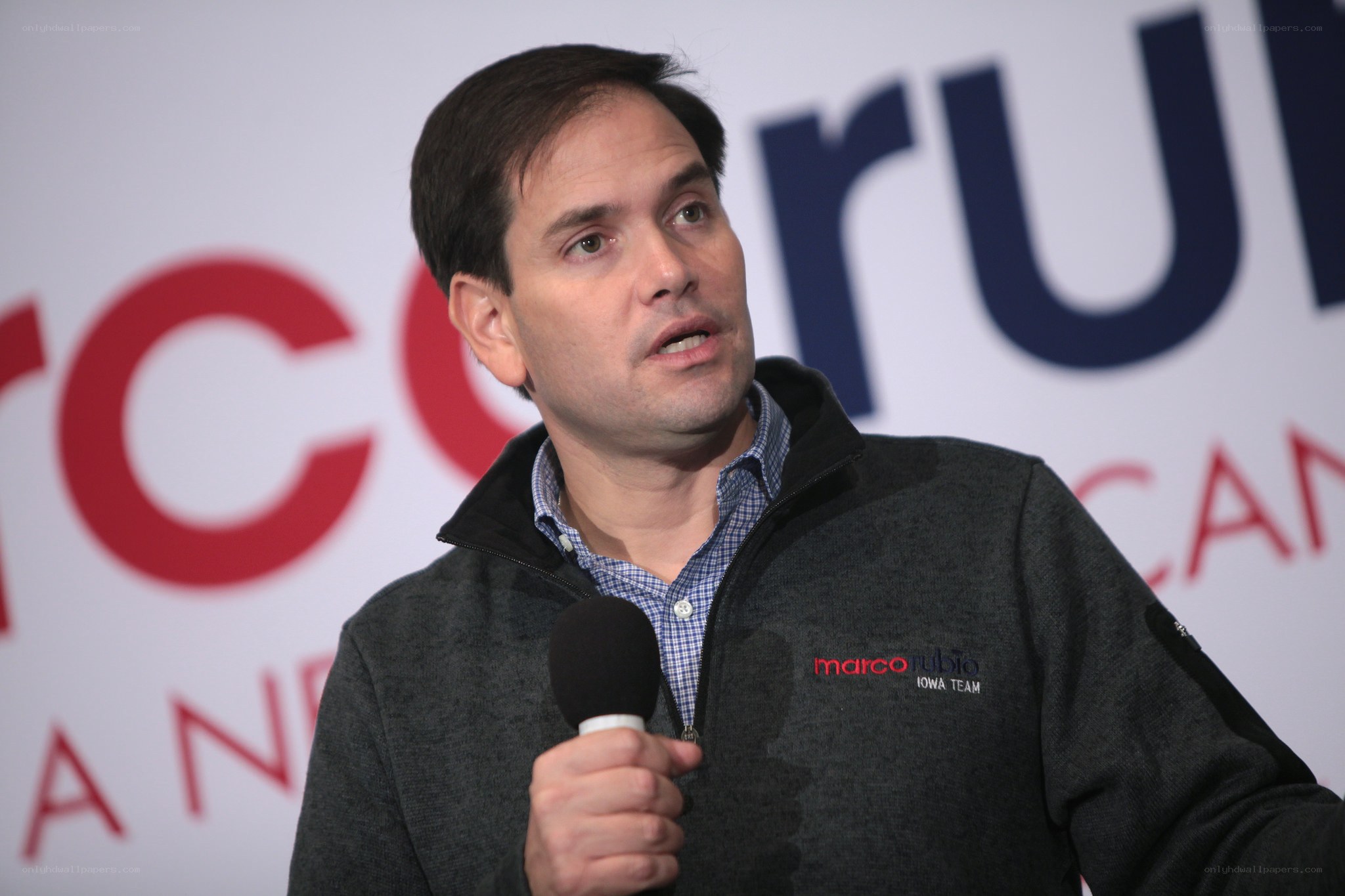 Marco Rubio speaking at event