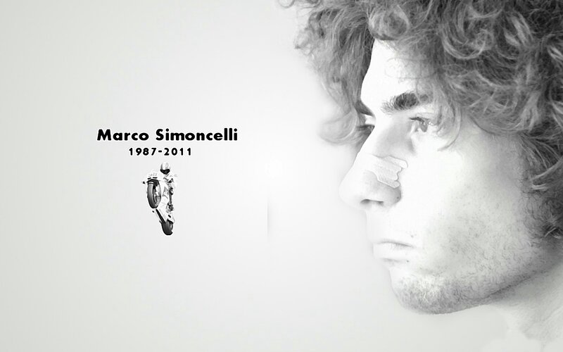 Marco Simoncelli tribute