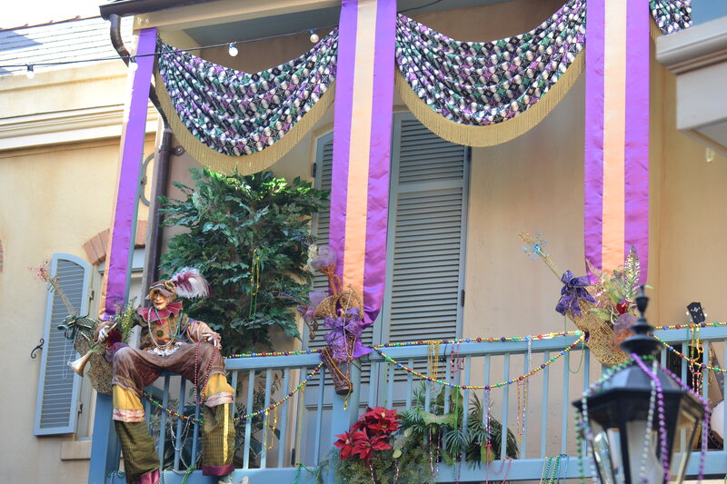 Mardi Gras Decorations — Purple