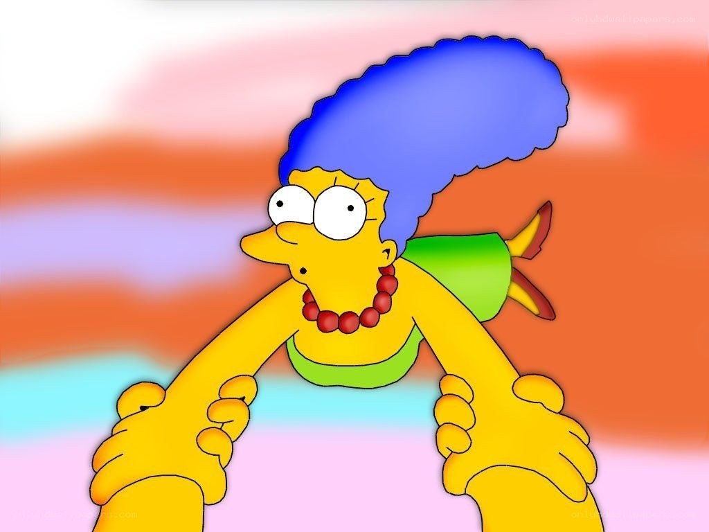 Marge Simpson in a bikini