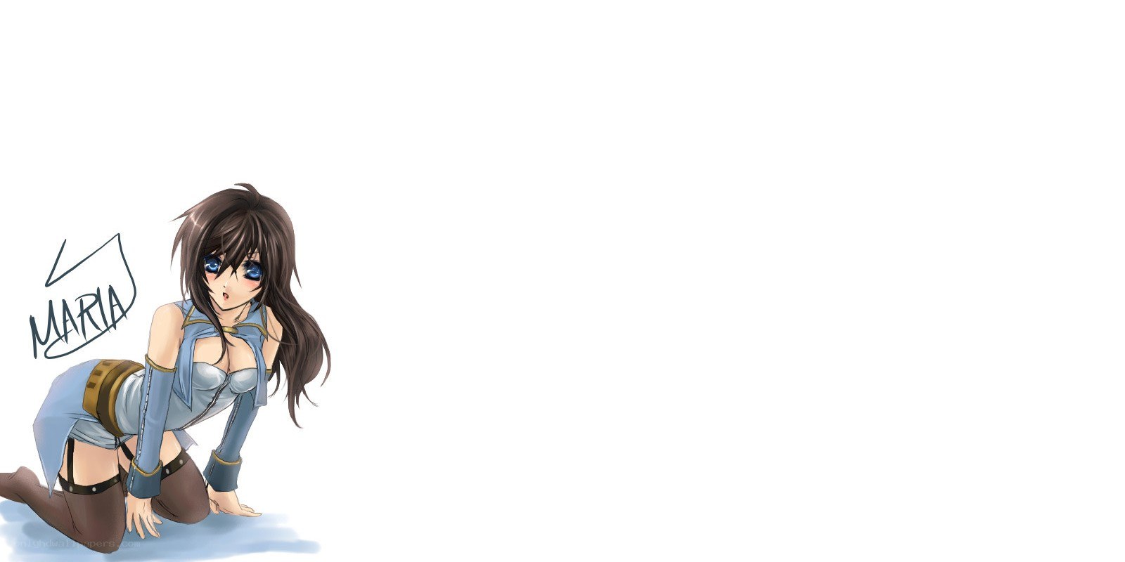 Maria character illustration