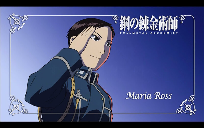 Maria Ross from Fullmetal Alchemist