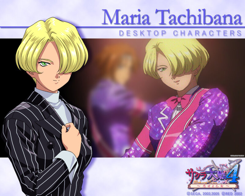 Maria Tachibana character art