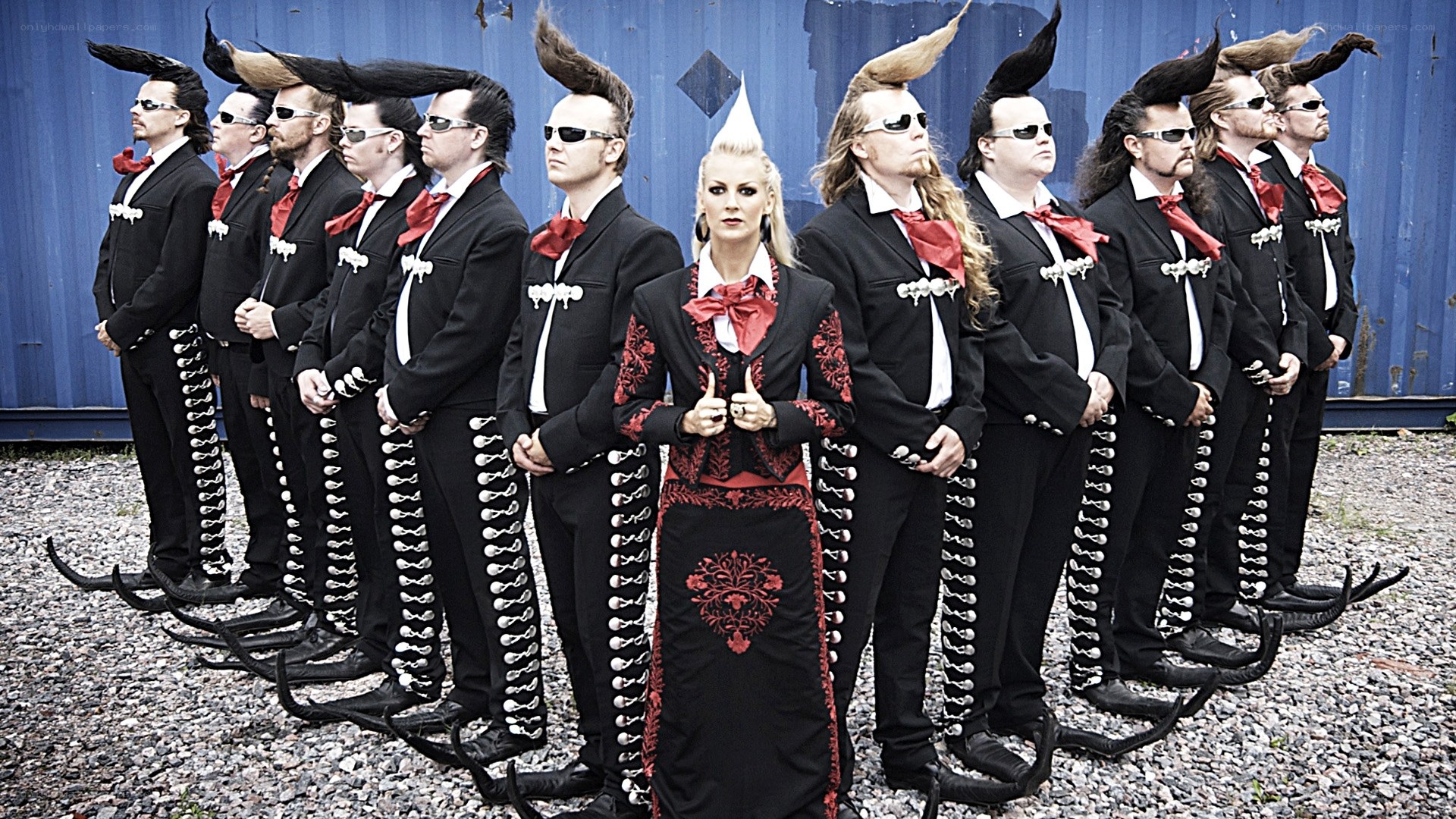 Mariachi band with unique style