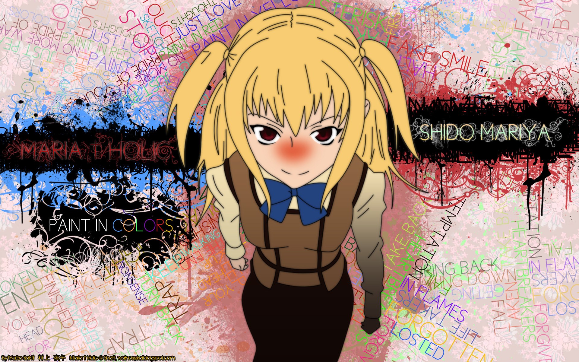 Mariaholic anime character art