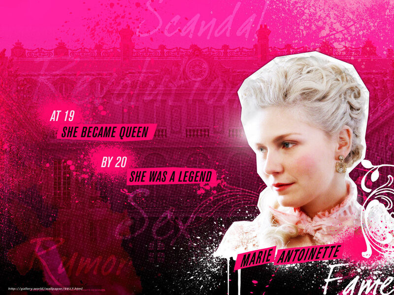 Marie Antoinette promotional art