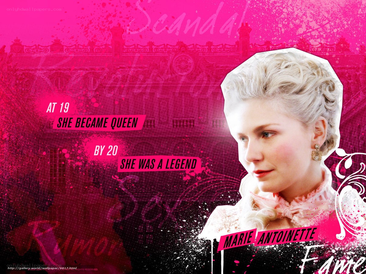 Marie Antoinette promotional art