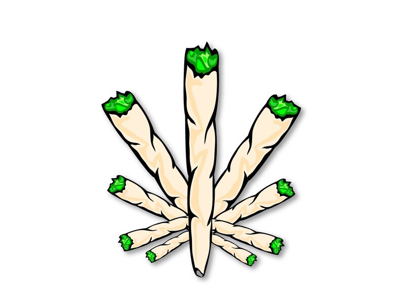 marijuana joint arrangement