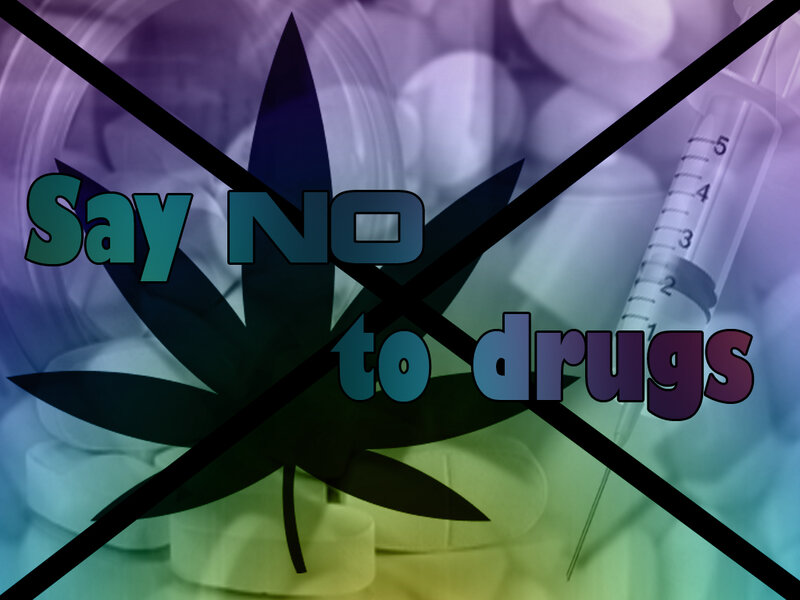 Marijuana Leaf and Syringe