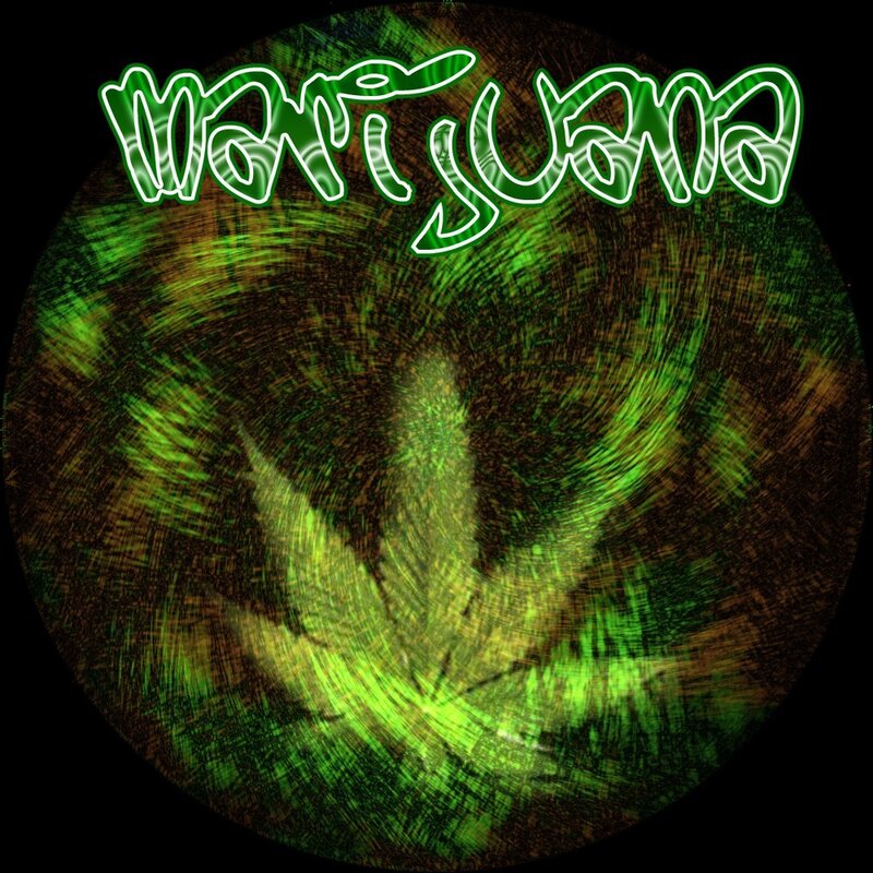 Marijuana leaf design