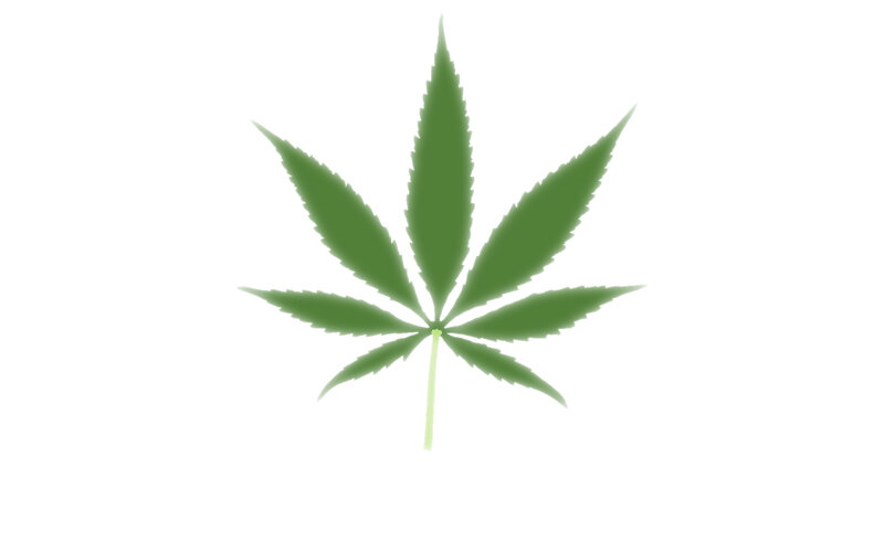 marijuana leaf illustration