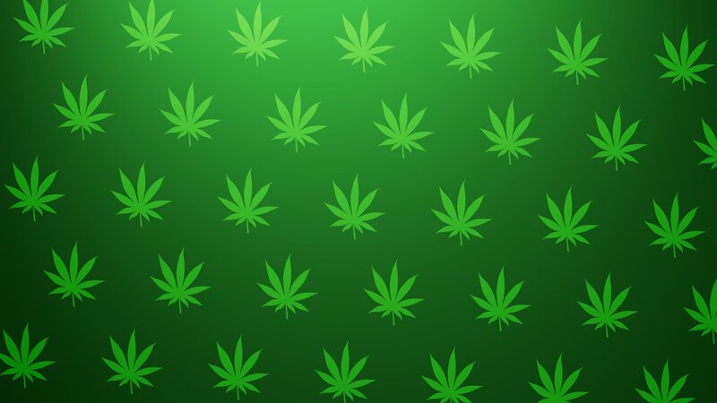 Marijuana Leaves Pattern