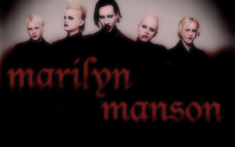 Marilyn Manson band portrait