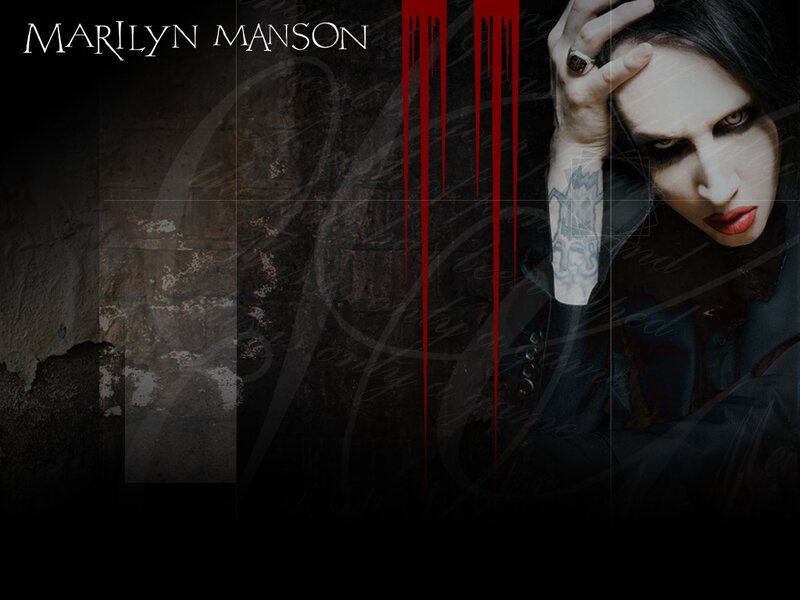 Marilyn Manson portrait