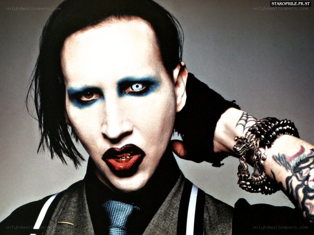 Marilyn Manson portrait