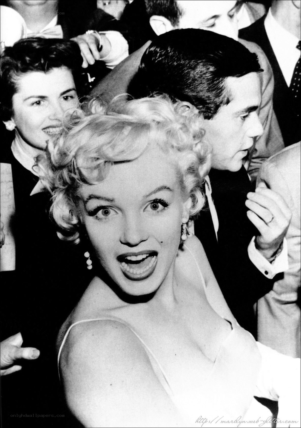 Marilyn Monroe at a public event