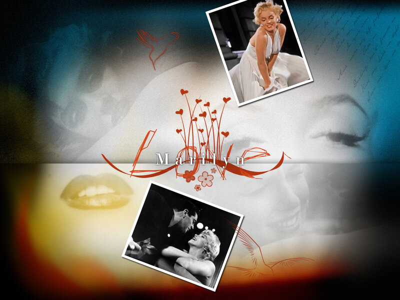Marilyn Monroe collage