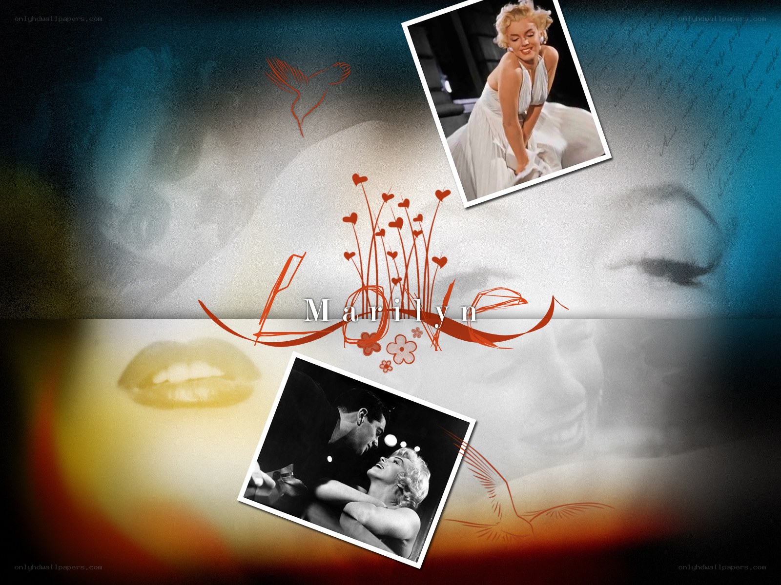 Marilyn Monroe collage