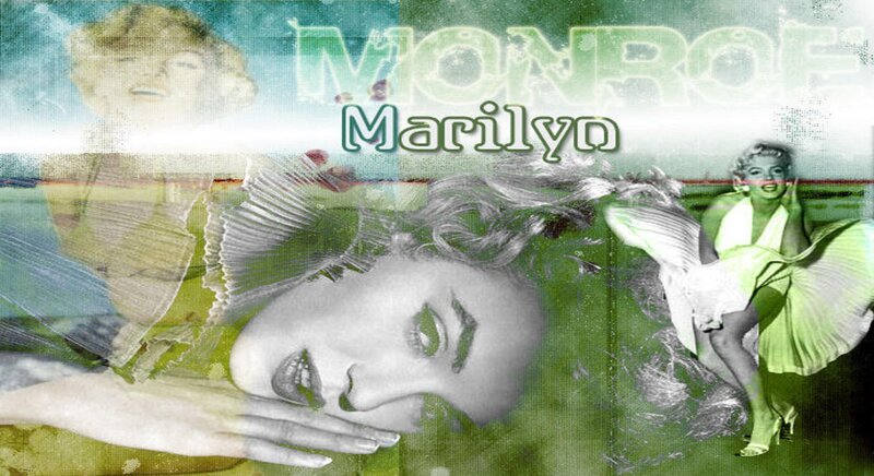 Marilyn Monroe collage artwork