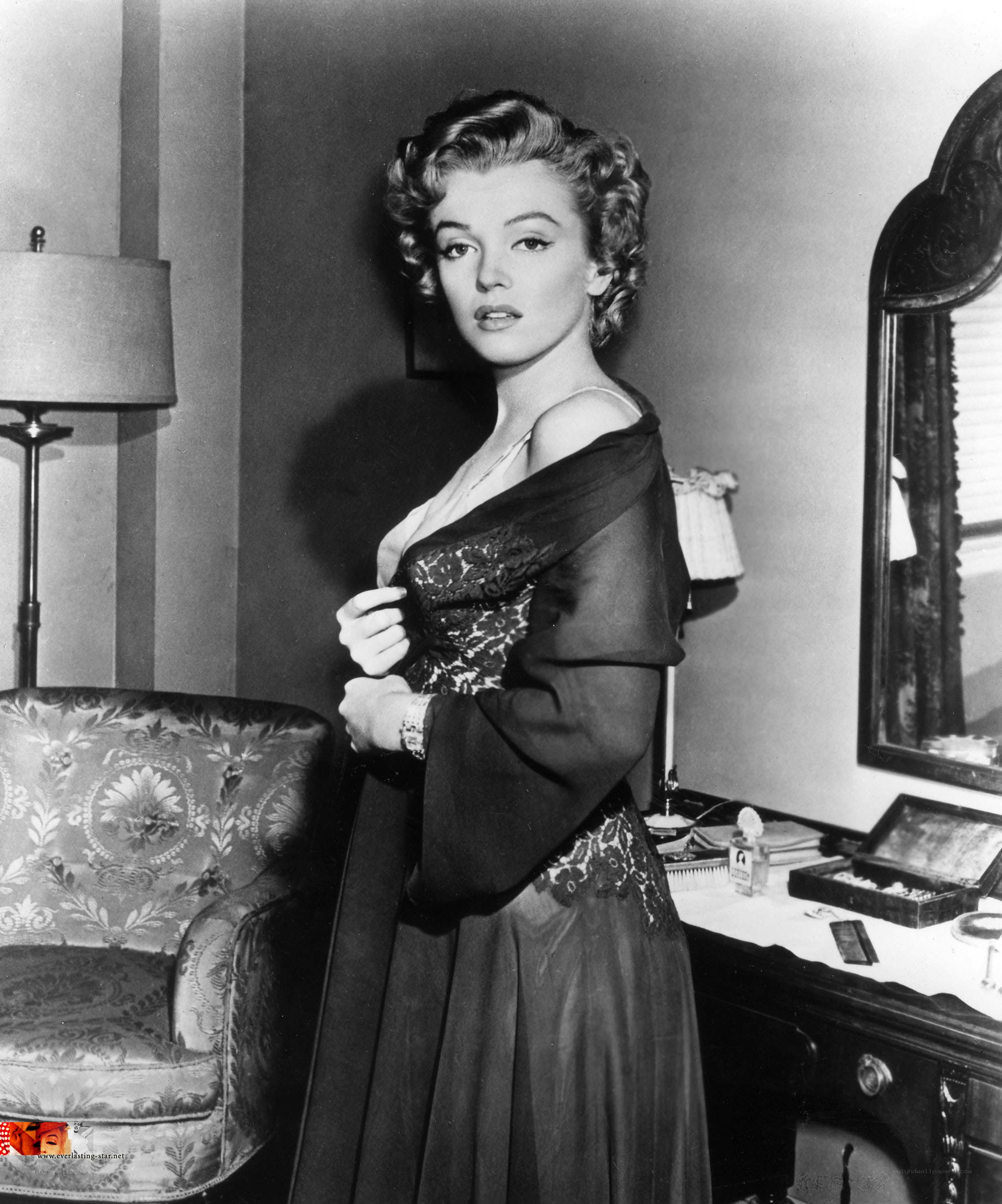 Marilyn Monroe in a dress