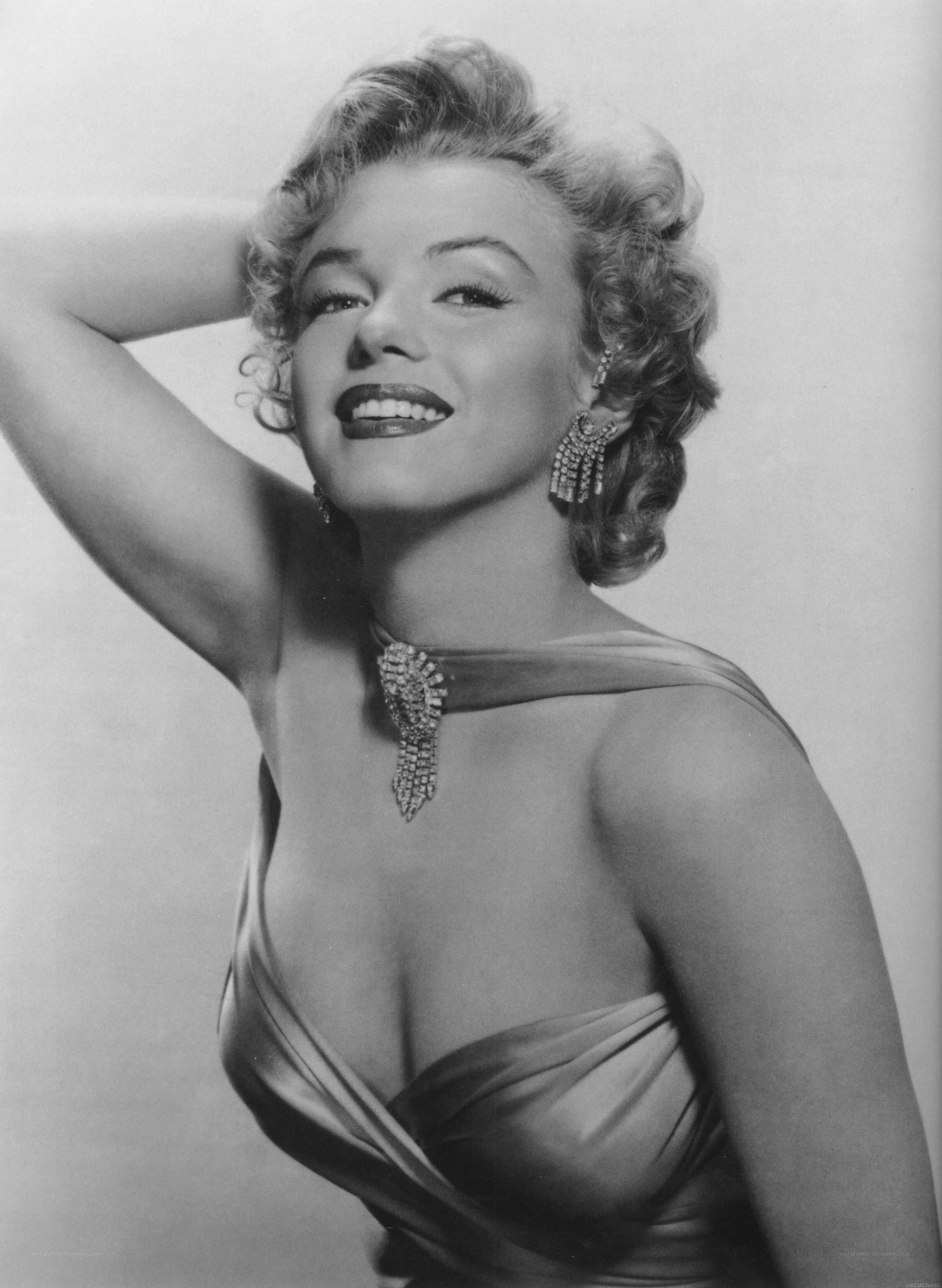 Marilyn Monroe in a glamorous portrait