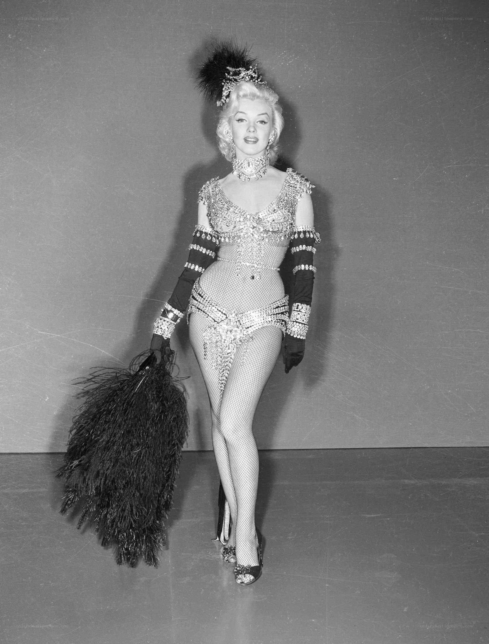 Marilyn Monroe in costume