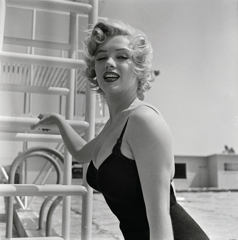 Marilyn Monroe in swimsuit