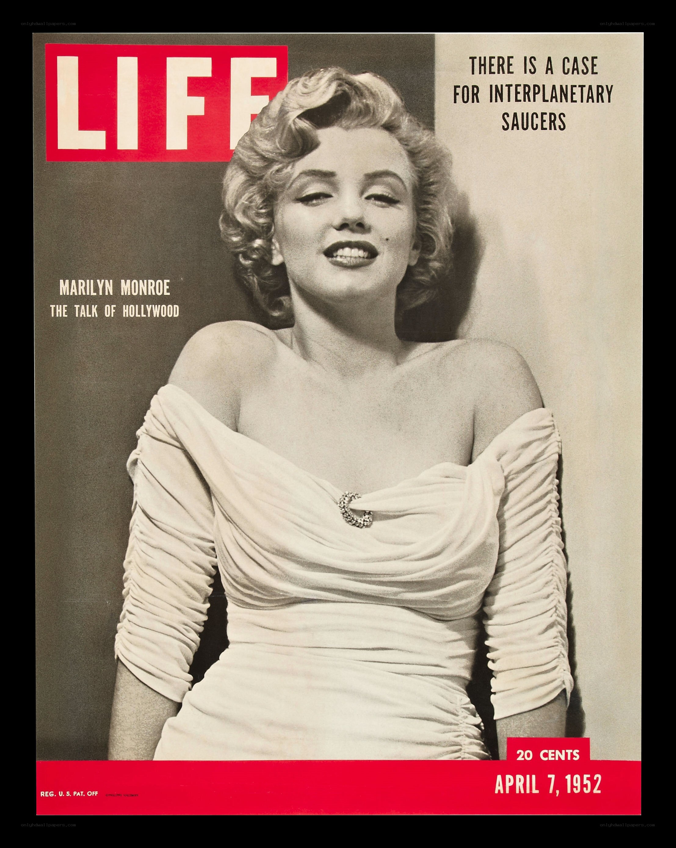 Marilyn Monroe on Life cover