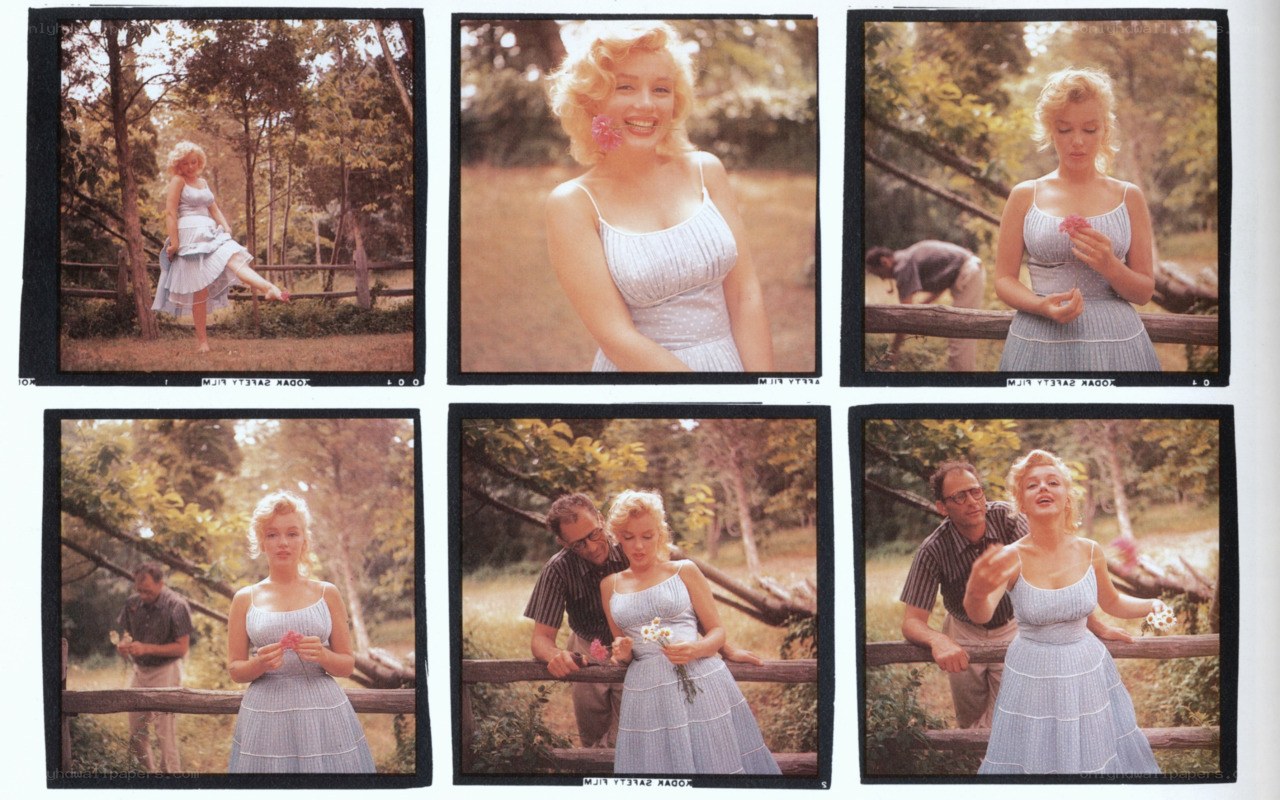 Marilyn Monroe photoshoot