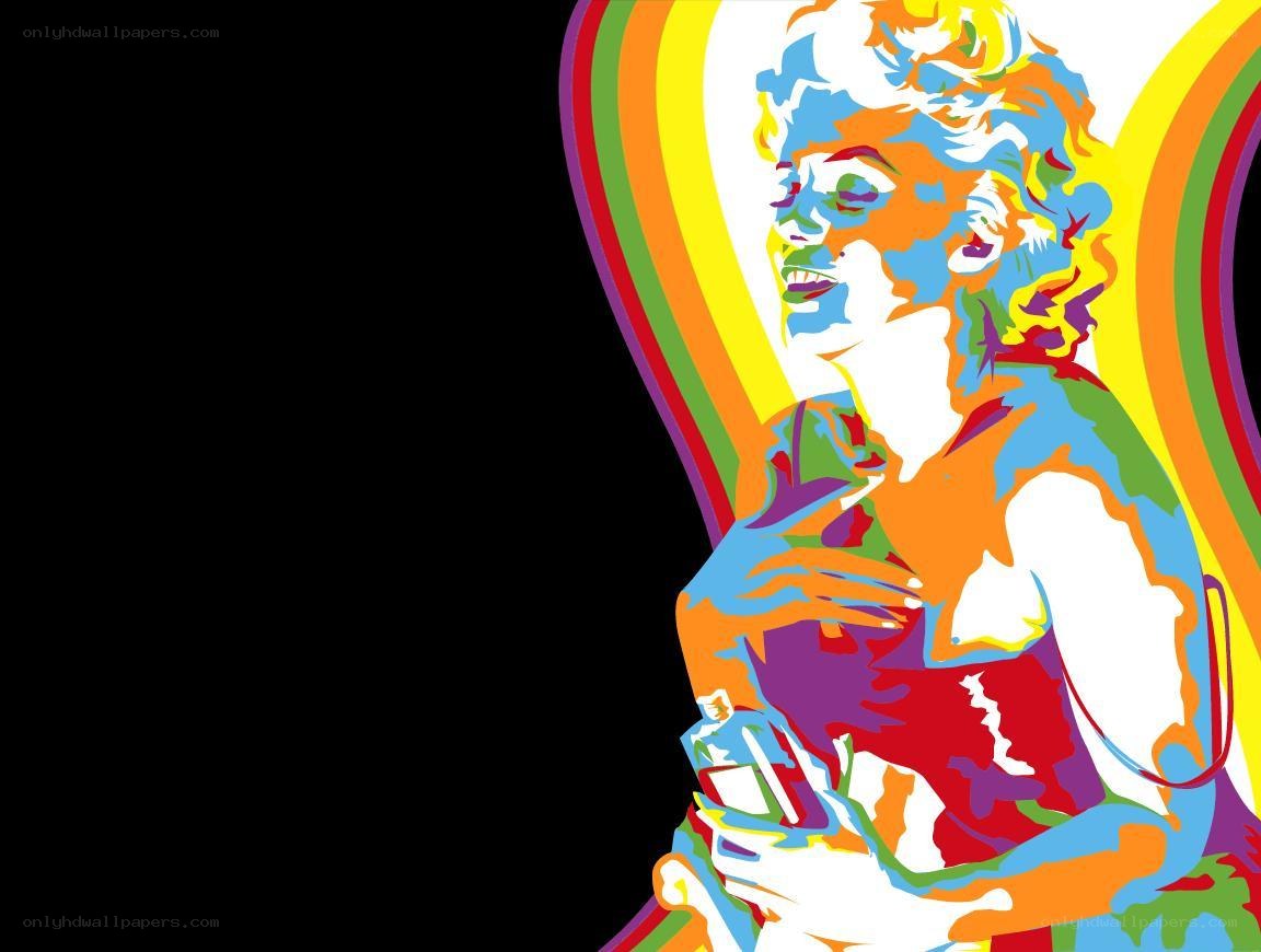 Marilyn Monroe pop art