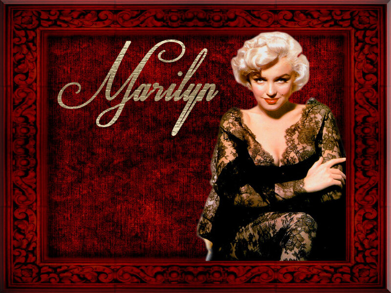 Marilyn Monroe Portrait — Red