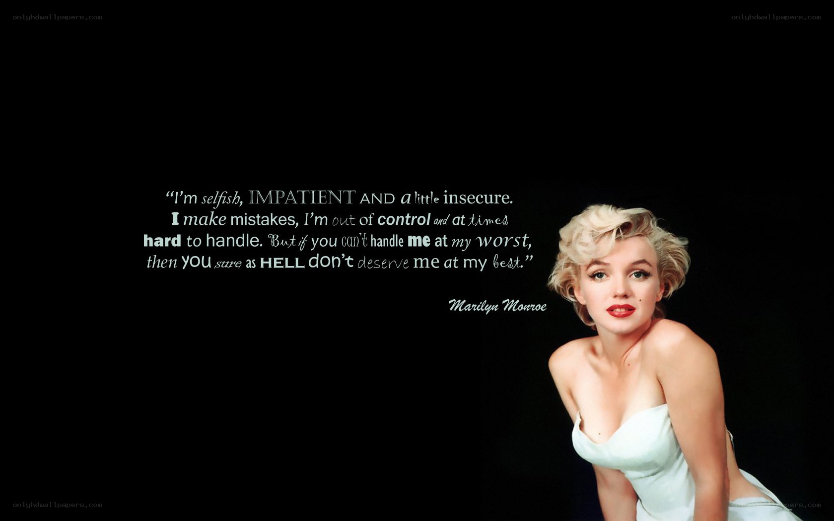 Marilyn Monroe quote