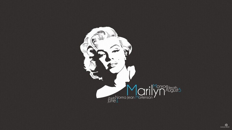 Marilyn Monroe tribute art