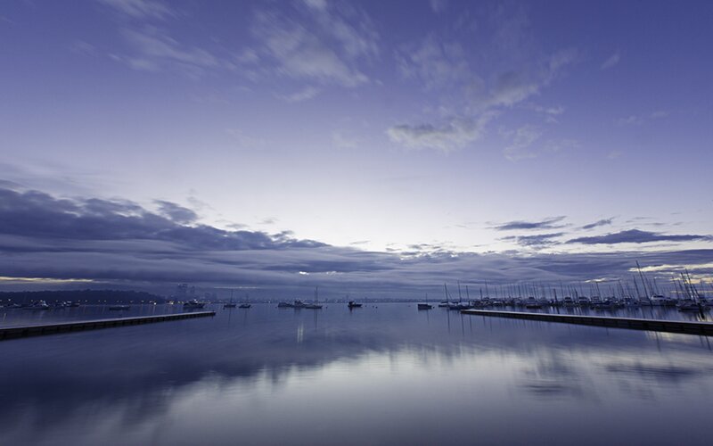 Marina at Twilight