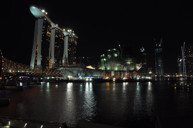 Marina Bay Sands at night