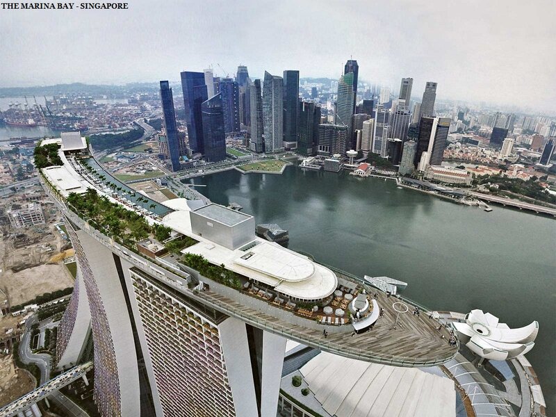 Marina Bay Sands — Gray, Urban