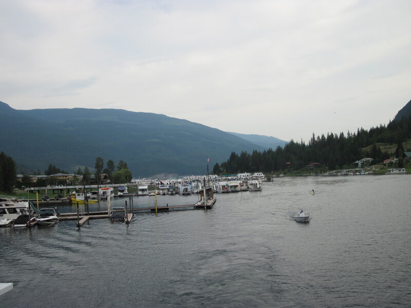 Marina on a Lake