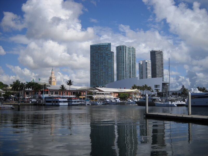 Marina with Skyscrapers