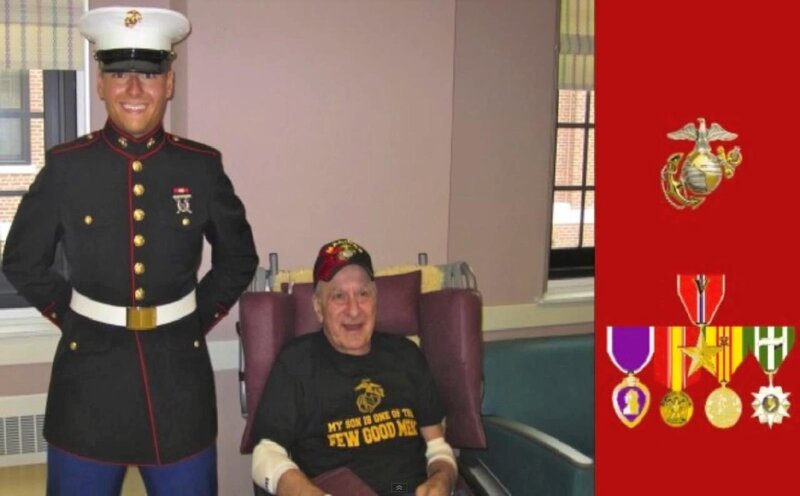 Marine and Veteran Man
