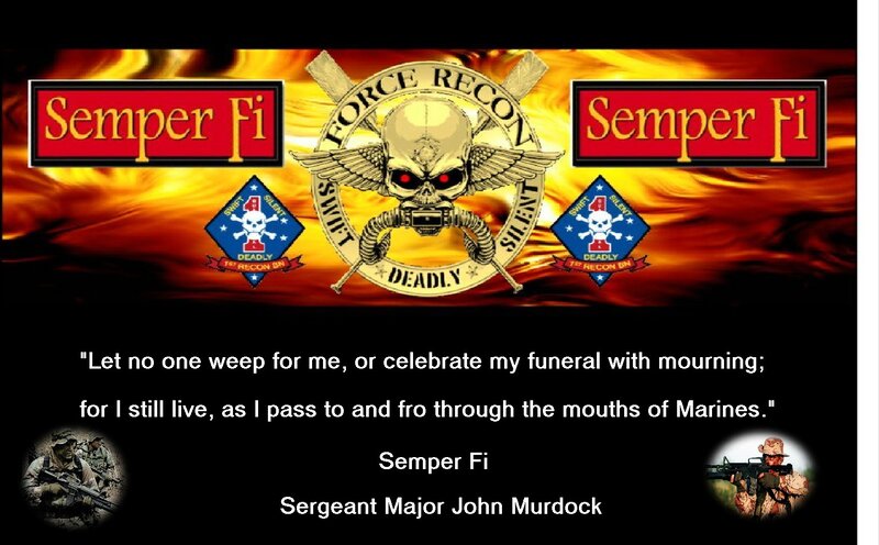 Marine Corps Emblem — Black, Dramatic