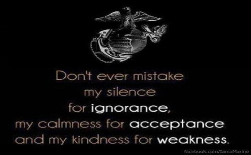 Marine Corps Emblem — Black, Serious