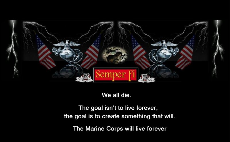 Marine Corps Emblem — Black