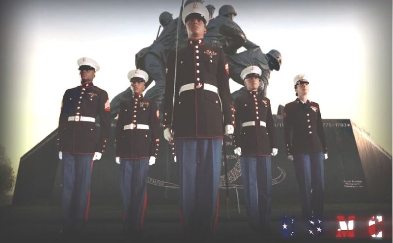 Marine Corps Honor Guard — Black