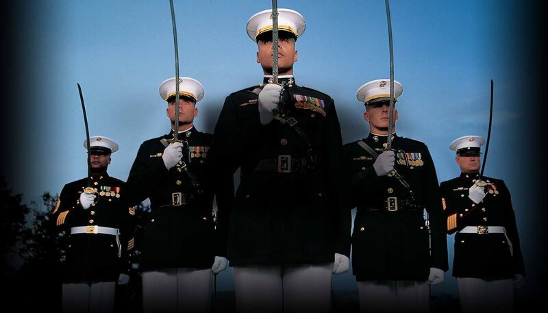 Marine Corps honor guard