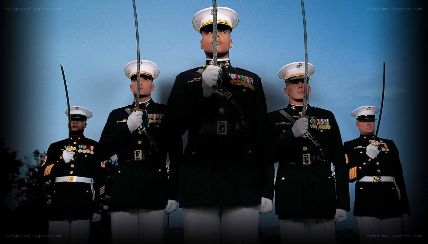 Marine Corps honor guard