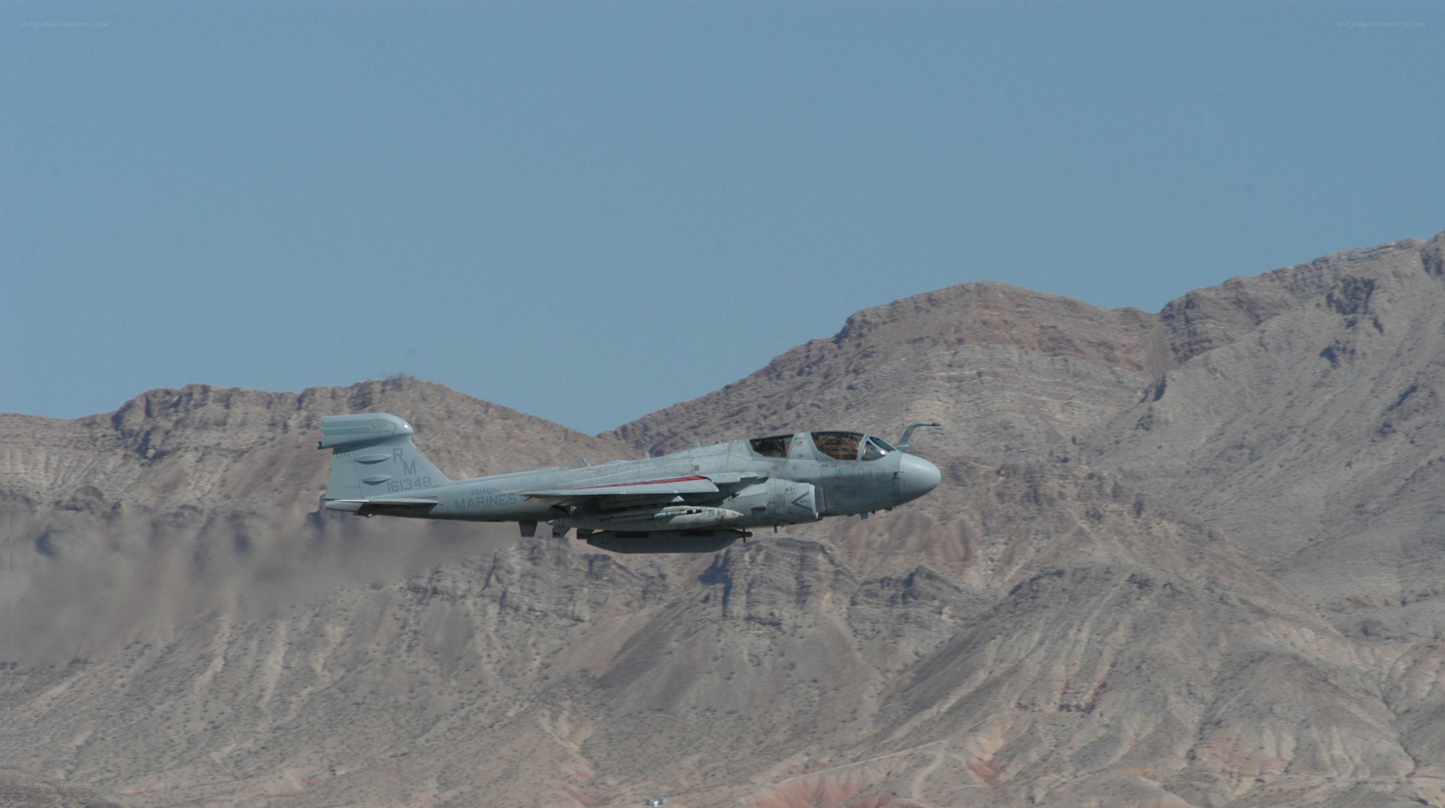 Marine Corps jet in flight