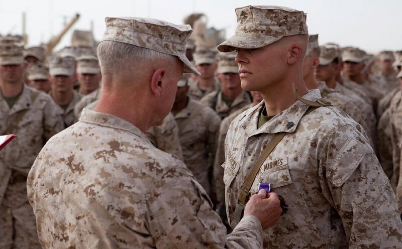 Marine Receiving Medal