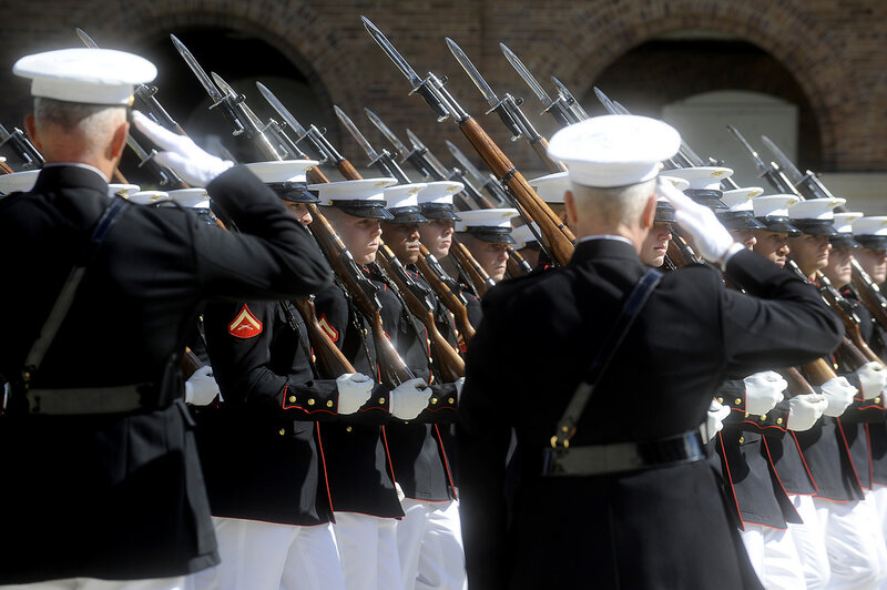 Marines in Uniform