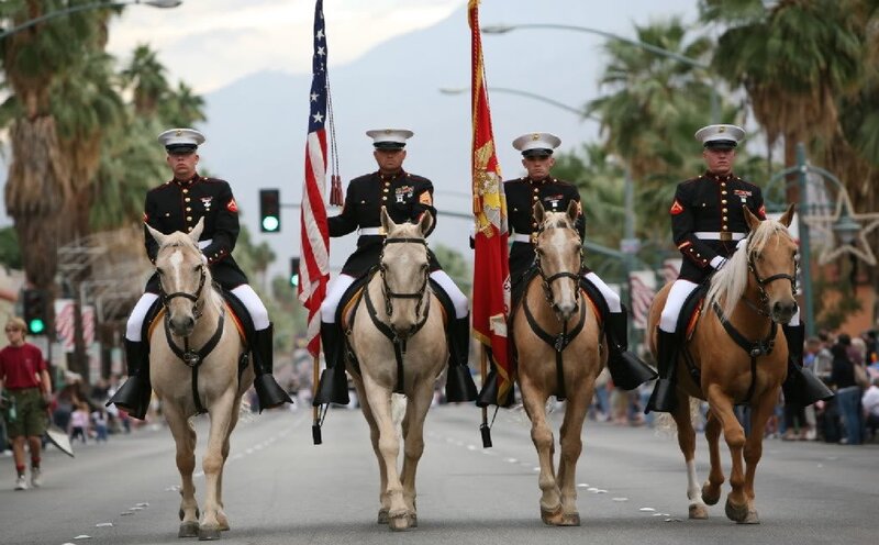 Marines on Horses